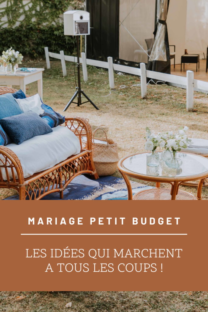Nos meilleures astuces pour un mariage spécial petit budget !